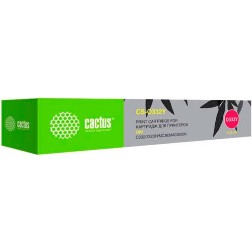 Картридж CACTUS CS-O332Y (аналог OKI 46508733)