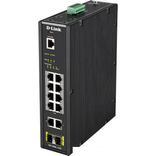 Коммутатор D-Link DIS-200G-12PS/A1A