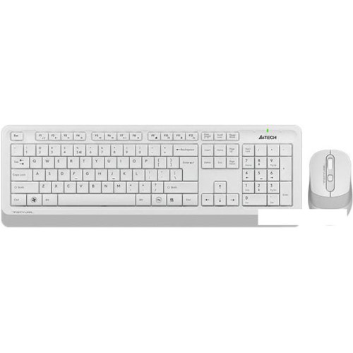 Клавиатура + мышь A4Tech Fstyler FG1010 (белый/серый)