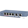 Коммутатор Hikvision DS-3E0106HP-E