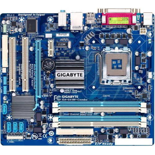 Материнская плата Gigabyte GA-G41M-Combo (rev. 2.0)