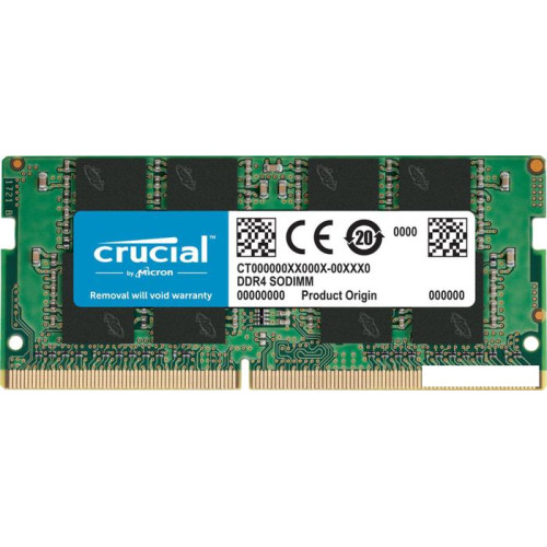 Оперативная память Crucial 8GB DDR4 SODIMM PC4-25600 CT8G4SFS832A