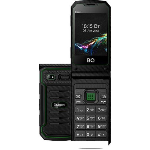 Мобильный телефон BQ-Mobile BQ-2822 Dragon (зеленый)