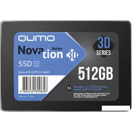 SSD QUMO Novation 3D TLC 512GB Q3DT-480GAEN