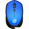Мышь Oklick 488MW (черный/синий)