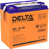Аккумулятор для ИБП Delta GEL 12-55 (12В/55 А·ч)