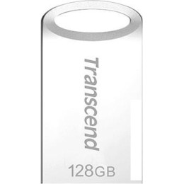 USB Flash Transcend JetFlash 710 128GB (серебристый)