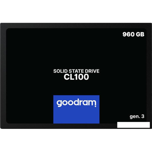 SSD GOODRAM CL100 Gen. 3 960GB SSDPR-CL100-960-G3