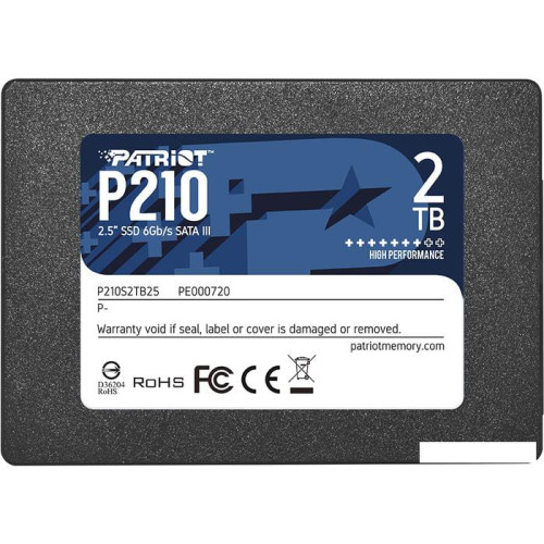 SSD Patriot P210 2TB P210S2TB25