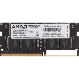 Оперативная память AMD Radeon R7 Performance 8GB DDR4 SODIMM PC4-19200 R748G2400S2S-UO