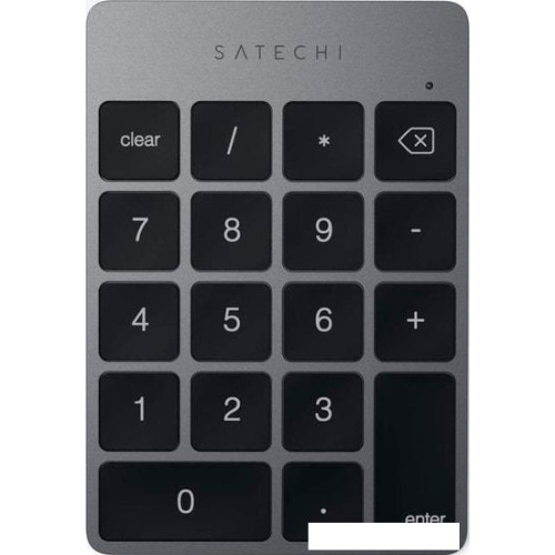 Цифровой блок Satechi Aluminum Slim Rechargeable Bluetooth Keypad (серый космос)