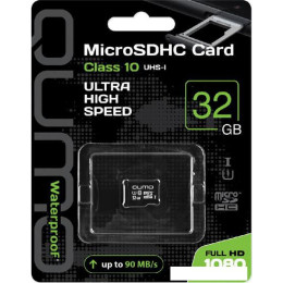 Карта памяти QUMO microSDHC QM32GMICSDHC10U1NA 32GB