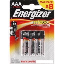 Батарейки Energizer Max AAA 8 шт.