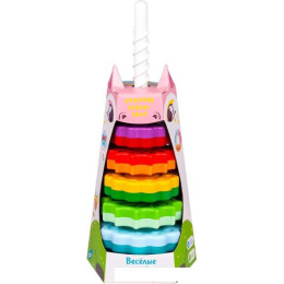 Пирамидка Fancy Baby Веселые шестеренки SPIN01