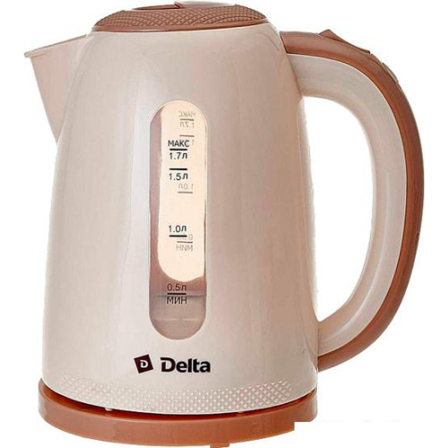 Электрочайник Delta DL-1106 (бежевый)