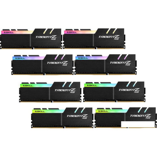 Оперативная память G.Skill Trident Z RGB 8x8GB DDR4 PC4-32000 F4-4000C18D-64GTZR