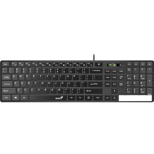 Клавиатура Genius SlimStar 126 (черный)