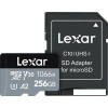 Карта памяти Lexar microSDXC LMS1066256G-BNANG 256GB (с адаптером)