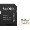 Карта памяти SanDisk microSDXC SDSQQVR-064G-GN6IA 64GB (с адаптером)