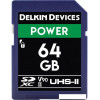 Карта памяти Delkin Devices SDXC Power UHS-II 64GB