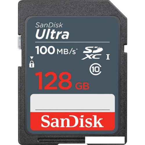 Карта памяти SanDisk Ultra SDXC SDSDUNR-128G-GN3IN 128GB