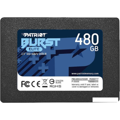 SSD Patriot Burst Elite 480GB PBE480GS25SSDR