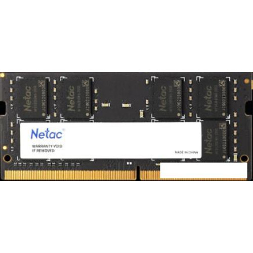 Оперативная память Netac Basic 8GB DDR4 SODIMM PC4-21300 NTBSD4N26SP-08