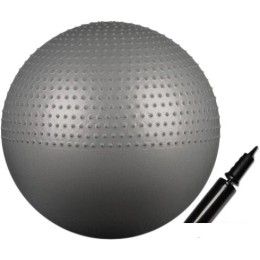 Мяч Indigo Anti-Burst IN003 75 см (серый металлик)