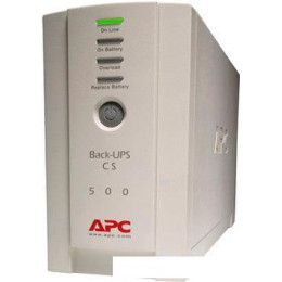 Источник бесперебойного питания APC Back-UPS CS 500VA (BK500EI)