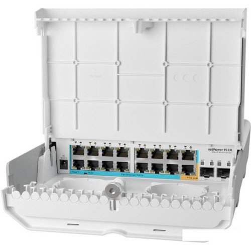 Коммутатор Mikrotik netPower 15FR CRS318-1FI-15FR-2S-OUT