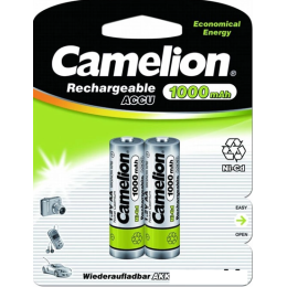 Аккумуляторы Camelion NC-AA1000BP2 2шт