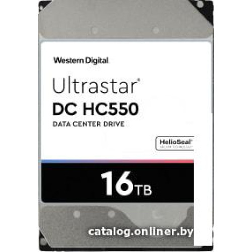 Жесткий диск WD Ultrastar DC HC550 16TB WUH721816ALE6L4