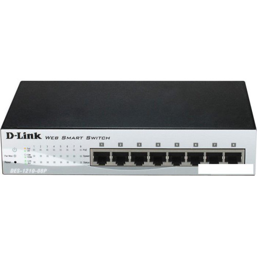Коммутатор D-Link DES-1210-08P