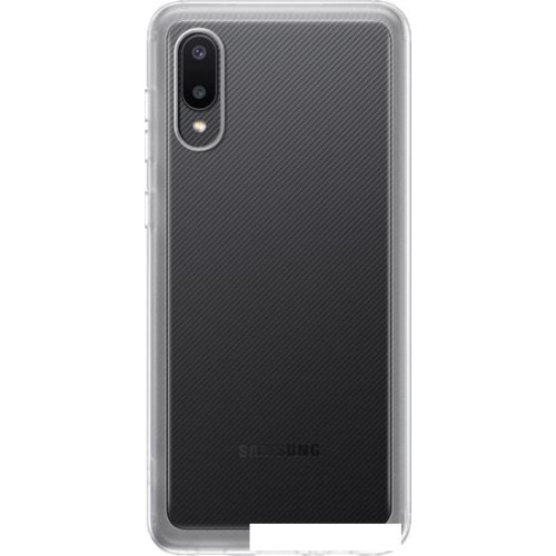 Чехол Samsung Clear Cover для Galaxy A02 (прозрачный)