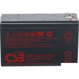 Аккумулятор для ИБП CSB HRL UPS 12360 6 F2F1 Slim (12В/7.5А·ч)