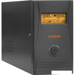 Источник бесперебойного питания ExeGate Power Smart ULB-600.LCD.AVR.C13.RJ.USB