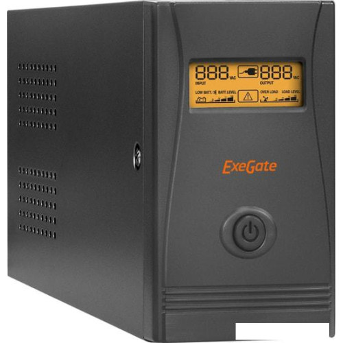 Источник бесперебойного питания ExeGate Power Smart ULB-600.LCD.AVR.C13.RJ.USB