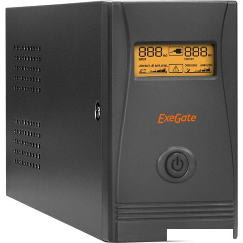 Источник бесперебойного питания ExeGate Power Smart ULB-650.LCD.AVR.EURO