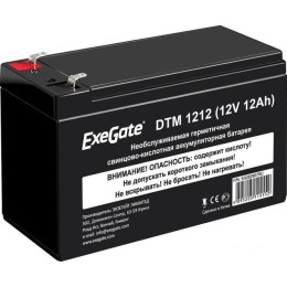 Аккумулятор для ИБП ExeGate DTM 1212 (12В, 12 А·ч)