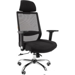 Кресло CHAIRMAN 555 LUX (черный)