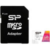 Карта памяти Silicon-Power Elite microSDXC SP128GBSTXBV1V20SP 128GB (с адаптером)