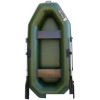 Гребная лодка Муссон S 240 (зеленый)