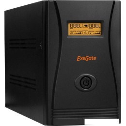 Источник бесперебойного питания ExeGate SpecialPro Smart LLB-2000.LCD.AVR.EURO.RJ.USB