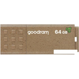 USB Flash GOODRAM UME3 Eco Friendly 64GB (коричневый)