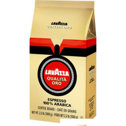 Кофе Lavazza Qualita Oro зерновой 1000 г