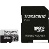 Карта памяти Transcend microSDXC 340S 256GB (с адаптером)