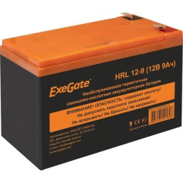 Аккумулятор для ИБП ExeGate HRL 12-9 (12В, 9 А·ч)