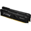 Оперативная память Kingston FURY Beast 2x8GB DDR4 PC4-25600 KF432C16BBK2/16