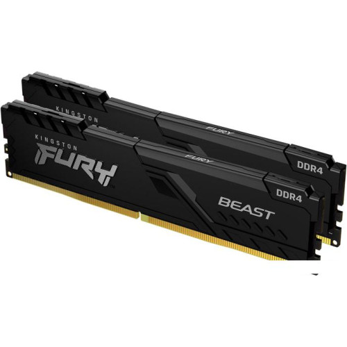 Оперативная память Kingston FURY Beast 2x8GB DDR4 PC4-25600 KF432C16BBK2/16