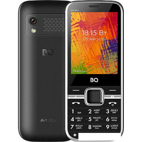 Мобильный телефон BQ-Mobile BQ-2838 Art XL+ (черный)